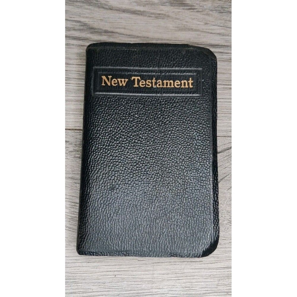 Vintage Rare 1950's American Bible Society New Testament Pocket Bible